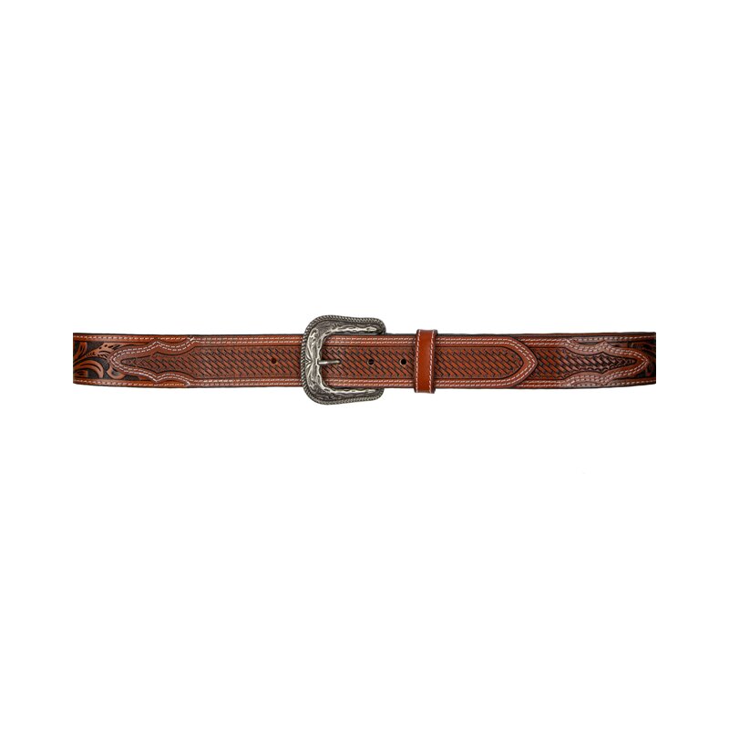 Nº 06 CINTURON TWISTED X FLORAL BASKET