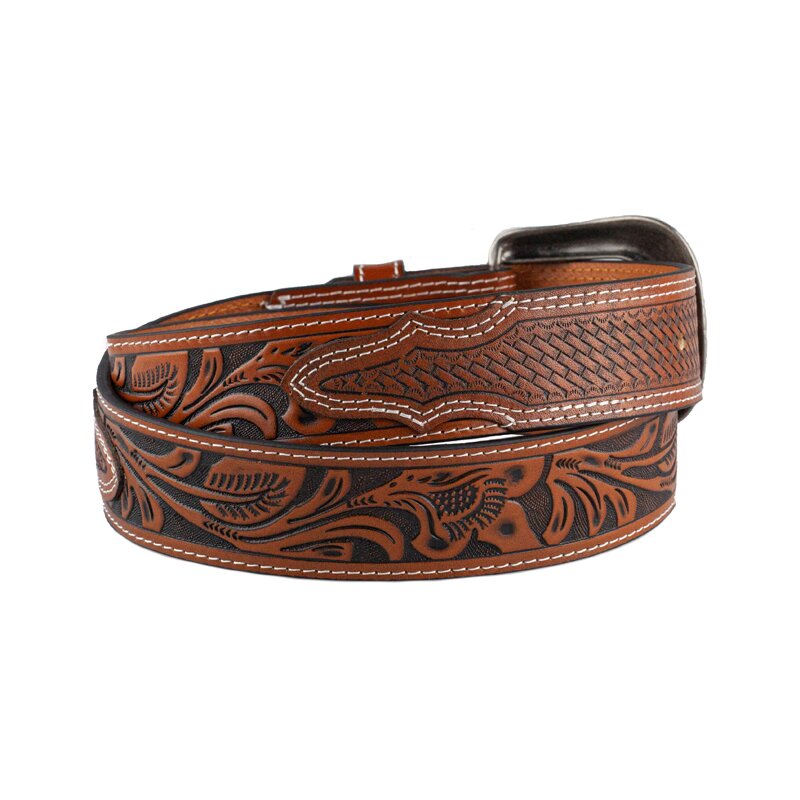Nº 06 CINTURON TWISTED X FLORAL BASKET