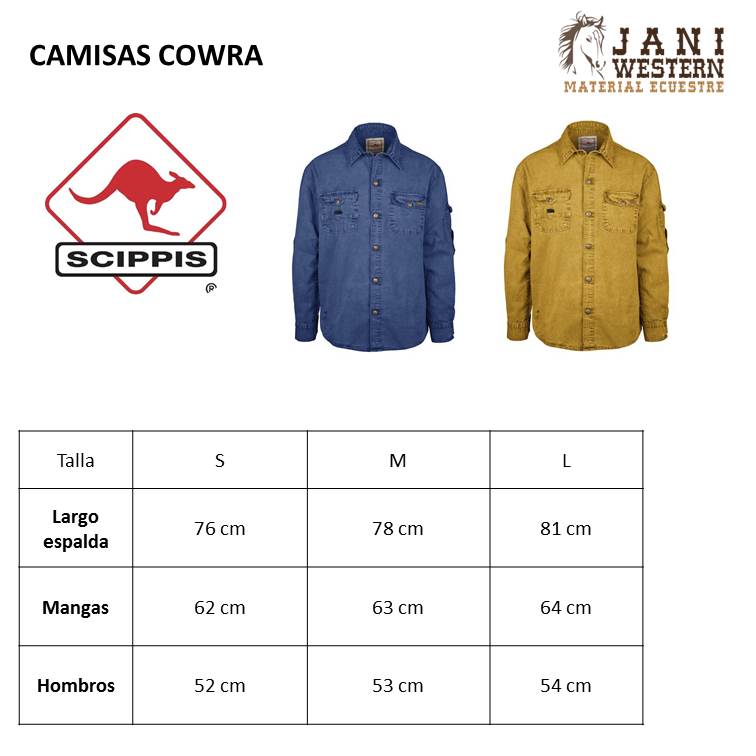 CAMISAS COWRA CAQUI