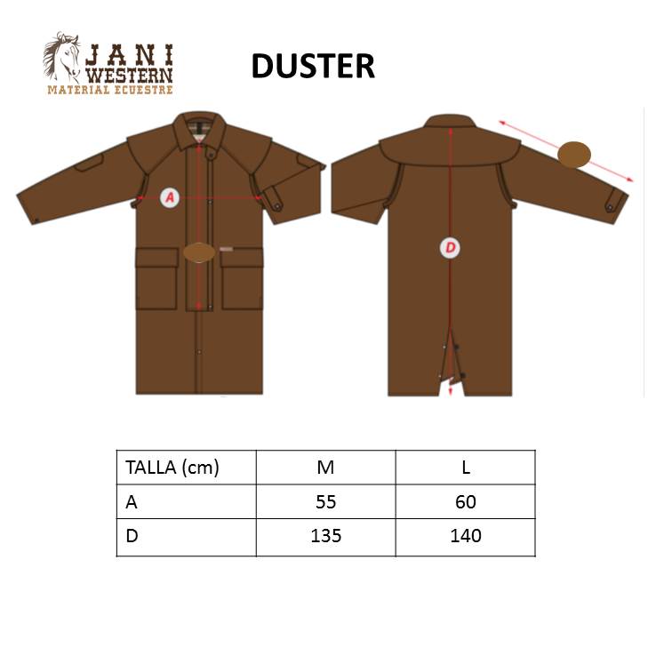 Gabardina Duster