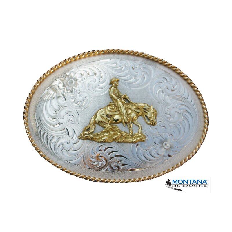 HEBILLA Nº 17 SILVERSMITH REINING OVAL