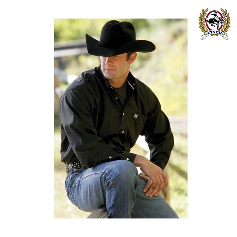 CAMISAS CINCH NEGRO
