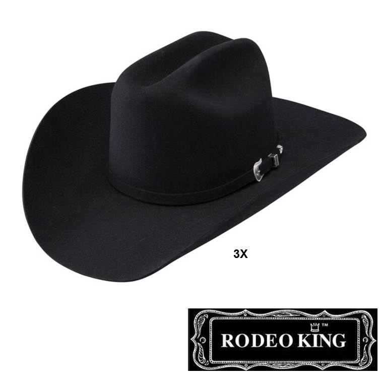 Sombrero Rodeo King 3X - talla 7 1/4 - 58 cm