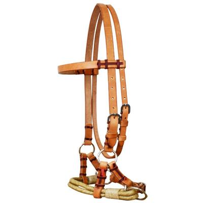Sidepull harness dos frontales rawhide