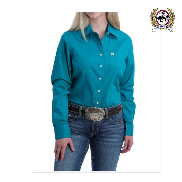 CAMISAS CINCH TURQUESA